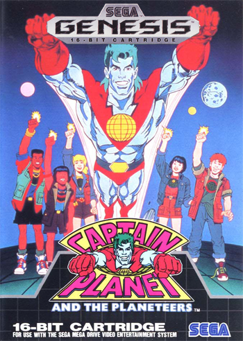 Captain Planet And The Planeteers (Europe)